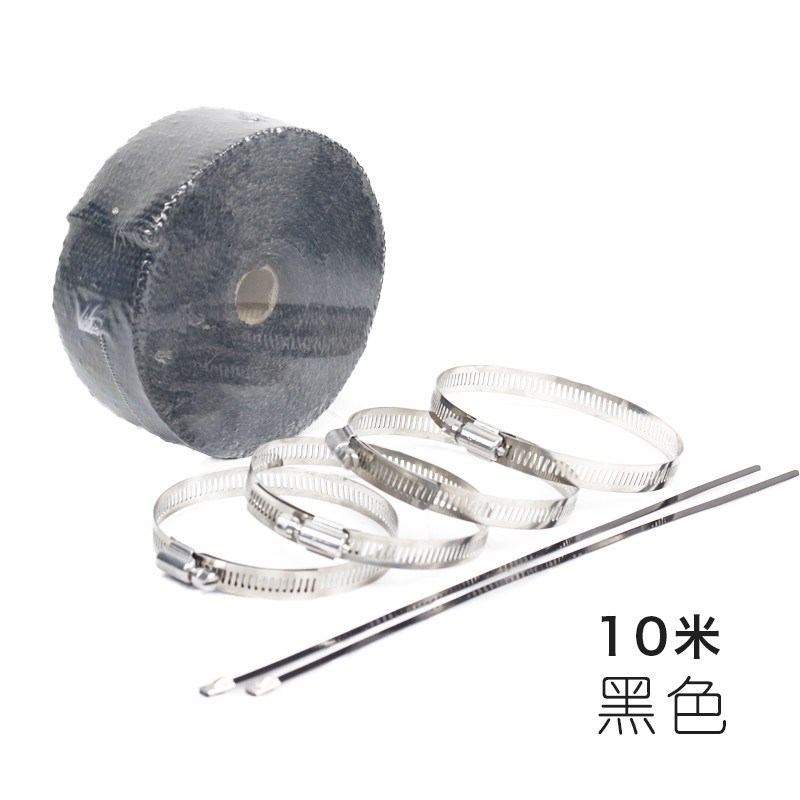 摩托汽车排气管隔热p布防芭蕉带芭蕉布隔热布防火布防烫布耐热