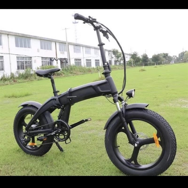 折叠电动自行车20寸雪地车u48v锂电池助力车电车便携车成人代步车