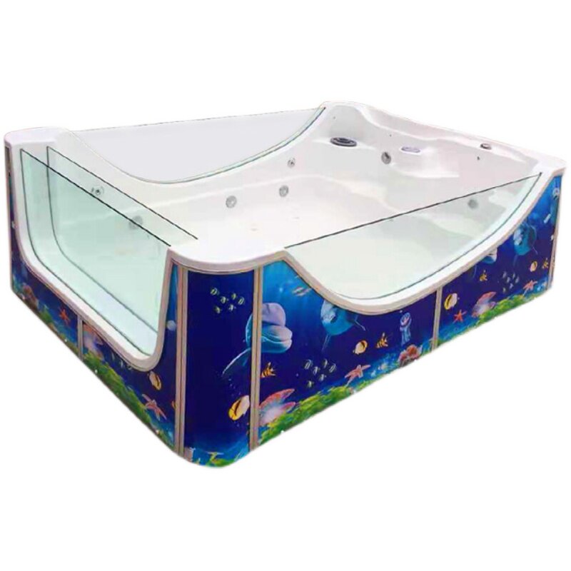 婴儿幼儿童宝宝游泳池商用母婴店游泳馆新生儿恒温加热洗澡盆浴盆