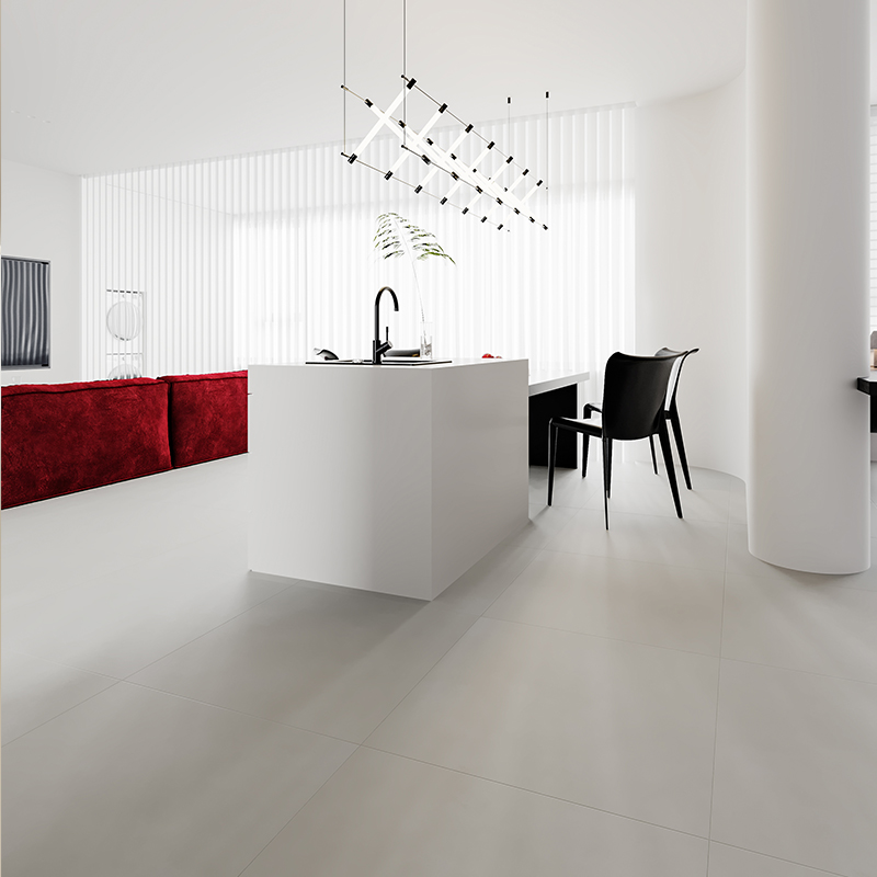 法式侘寂风奶咖色微水泥瓷砖 客厅餐厅卫生间柔光哑光地砖墙砖800