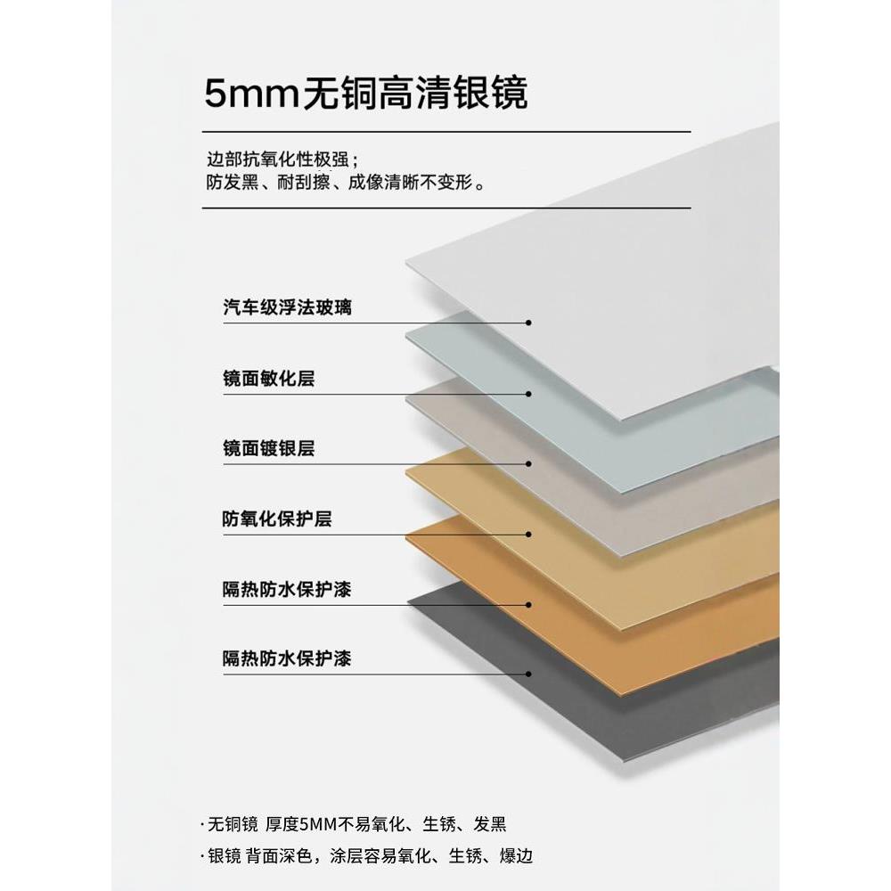 杭州上海定制舞蹈镜健身房贴墙银镜超白镜瑜伽跳舞专用无铜试衣镜