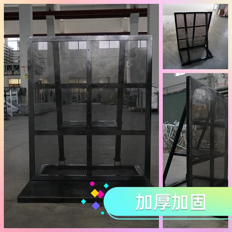 大型演唱会活动防爆铁马护栏防爆栏演出隔离栏折叠移动防撞围栏