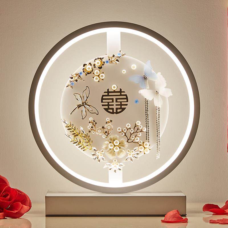 结婚礼物送新人礼品送闺蜜新娘姐姐婚礼订婚新婚礼物实用高档台灯