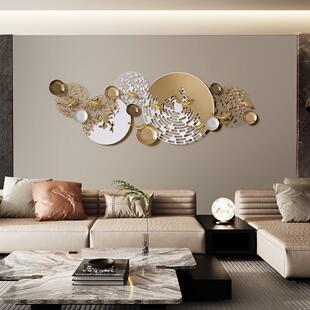 新中式现代家居壁饰立体九鱼图壁挂客厅电视沙发背景墙面装饰挂饰