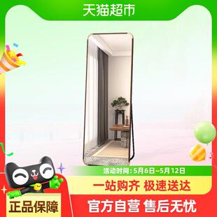 全身镜落地镜家用卧室贴墙壁挂穿衣镜中式挂墙立体玻璃试衣镜子