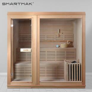 斯蒙达桑拿房家用蒸汽房商用浴室排汗桑拿房湿蒸汗蒸房家用可定制