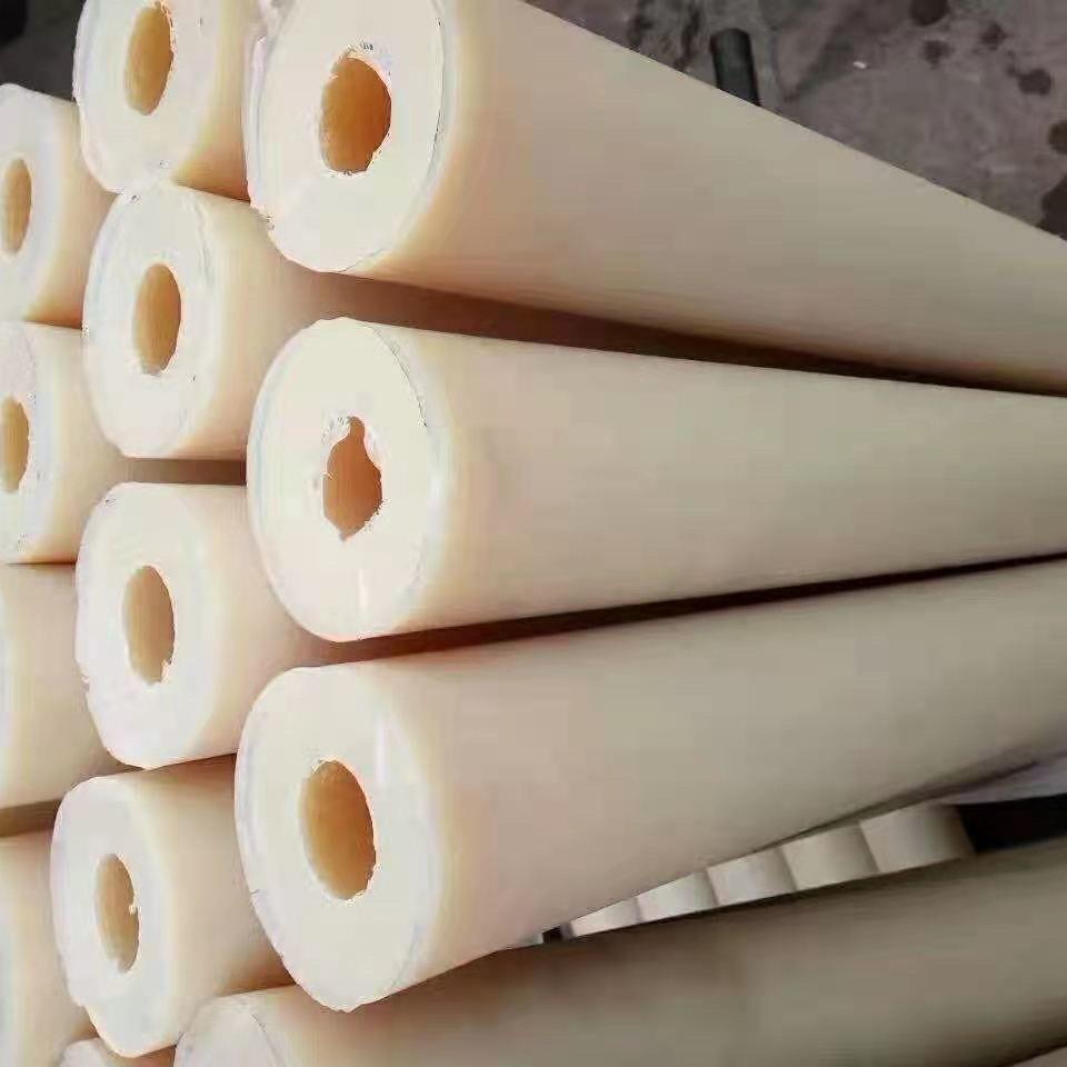 尼龙管空心套硬空心大口径圆柱耐磨尼龙轴套零切定制空心尼龙棒