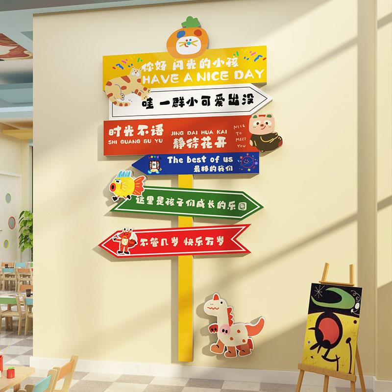 画室布置美术教室墙面装饰环创幼儿园美工区画展场景氛围文化墙贴
