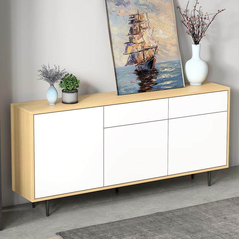 餐边柜置物柜实木家用简约厨房橱柜客厅茶水柜碗柜轻奢极简储物柜,住宅家具,餐边柜,淘宝优惠券,粉丝福利购,淘宝优惠卷