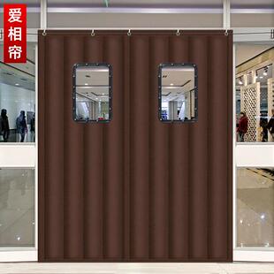 保暖保温加厚防水帆布隔音家用冬天防风超市 定做棉门帘子空调冬季