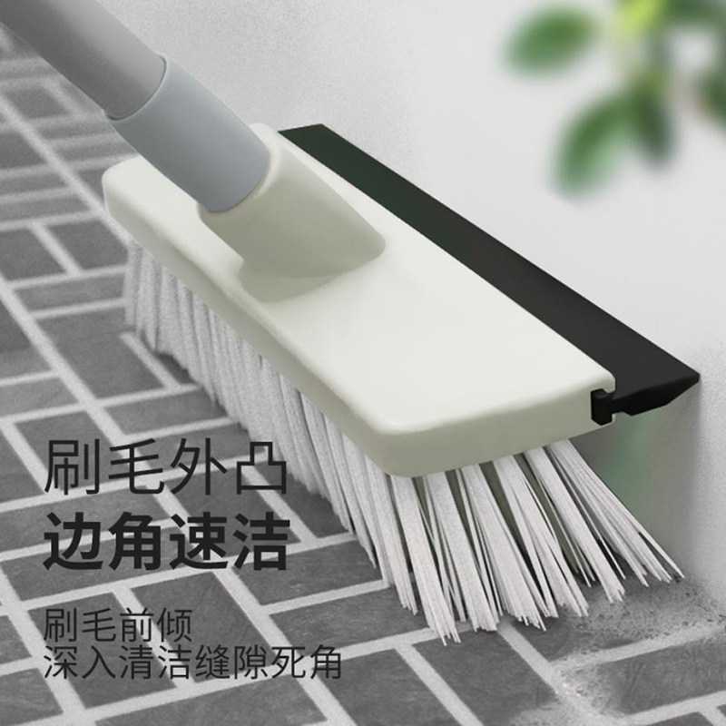 硬毛地刷长伸缩加大号卫生洁刷子洗瓷砖房外墙洁工具