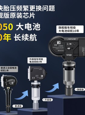 探速家MEPLORE胎压传感器适用凯迪拉克汽车内置轮胎压监测器4支装