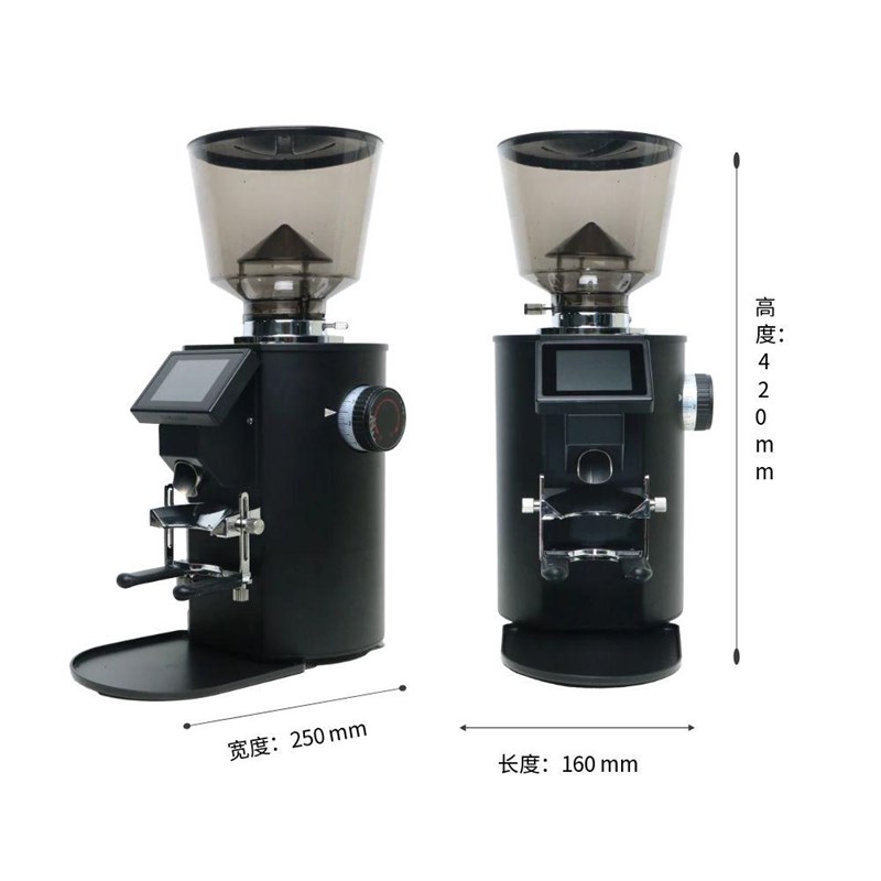 霸力欧K64S秤重定量咖啡磨豆机平刀电动意式咖啡豆研磨机家商两用