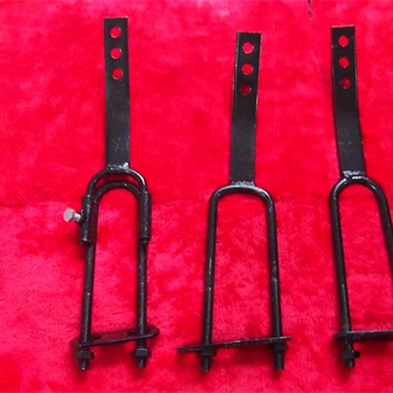 单独摩托车雨伞支架配件三轮电动踏板加宽六方管接头简易安装打孔