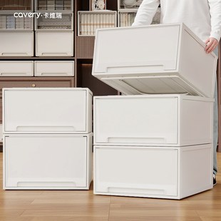 收纳盒衣柜裤 收纳箱抽屉式 子衣服衣物内衣整理箱子家用玩具储物柜