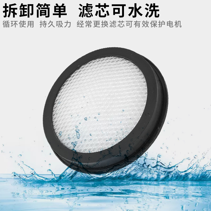 适配美的除螨仪吸尘器过滤棉配件 B3 B5 VM1712 U2 B7D B8D MC3 5
