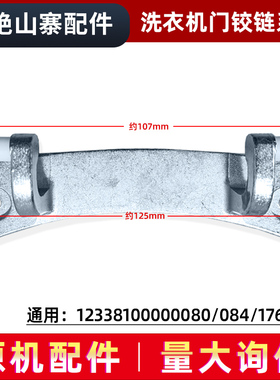 适用TG70-colorDX-V1262ED-VT1263ED小天鹅滚筒洗衣机门铰链组件