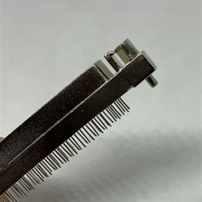 SCSI 100PIN孟莱司特68度直脚DB型母座焊板式螺纹M2螺丝5 6 8mm