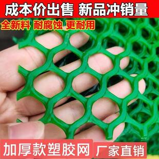 小孔加厚塑胶网片阳台防护封窗安全防坠网养殖育雏网床鸡鸭鹅鱼塘