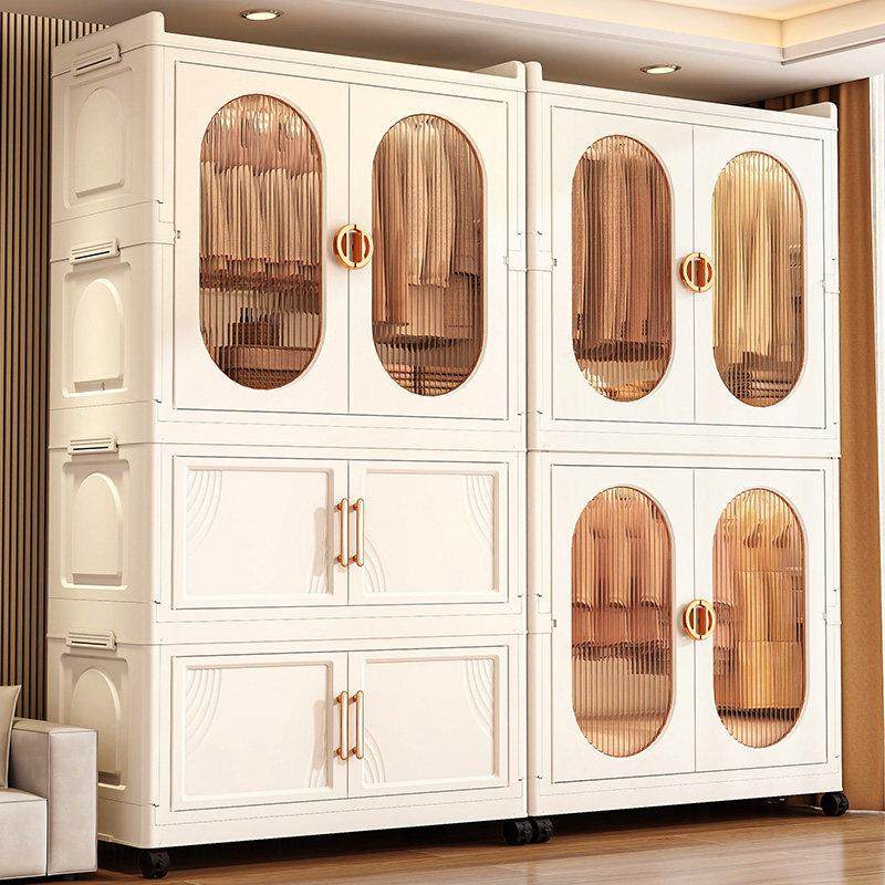 宝宝衣柜免安装多层儿童小衣橱可折叠塑料收纳柜子家用衣服储物柜,收纳整理,鞋柜,淘宝优惠券,粉丝福利购,淘宝优惠卷