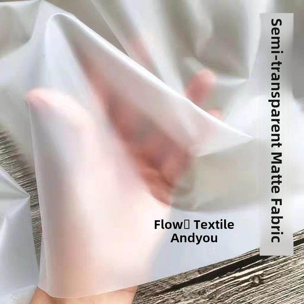 半透明Tpu磨砂织物透明雨衣防水防烫桌布咖啡桌哑光背景布织物,居家布艺,桌布,淘宝优惠券,粉丝福利购,淘宝优惠卷