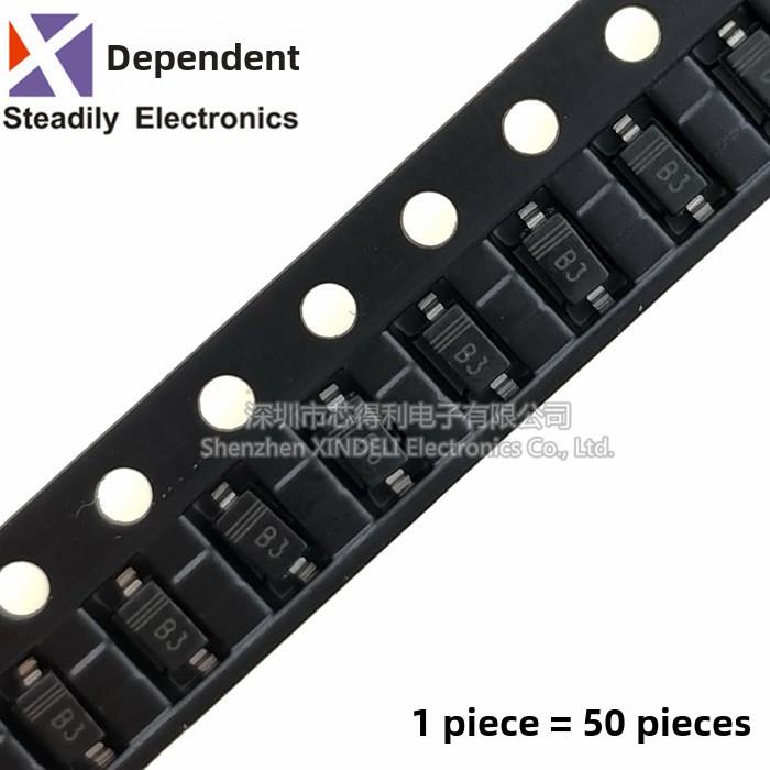 MBR0530 MBR0530T1G 0.5A/30V SOD-123 1206 丝印B3（50个）