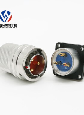 Y50DX系列Y50DX-1403ZJ10 1403TK2-B圆形连接器 3芯航空插头 插座