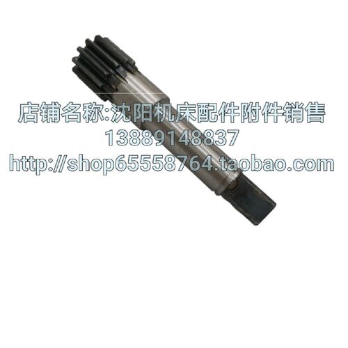 沈阳大连机床 CW6163 齿轮轴 CW6180 3041 尾座齿轴 轴 L170 L190