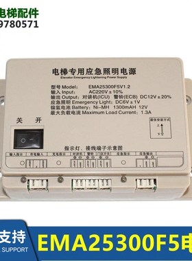 电梯应急照明电源EMA25300B9江南快速EMA25300F5 M1 M2 M3