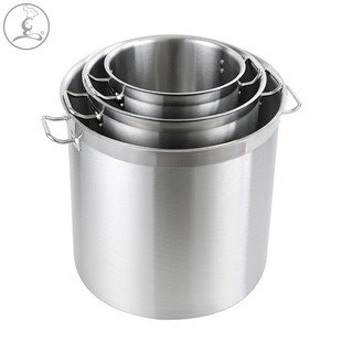 特厚不锈钢35cm复合底汤桶汤锅35高22cm商用家用电磁炉专用锅05款