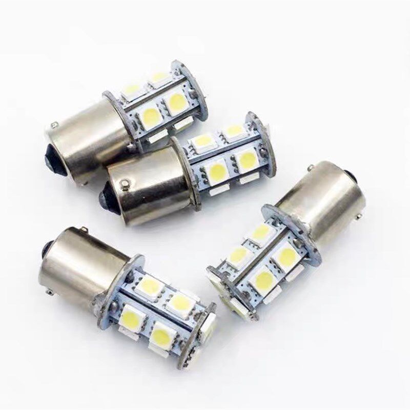 摩托车刹车灯爆闪七彩尾灯24v电动车改装配件踏板LED变色后尾灯泡