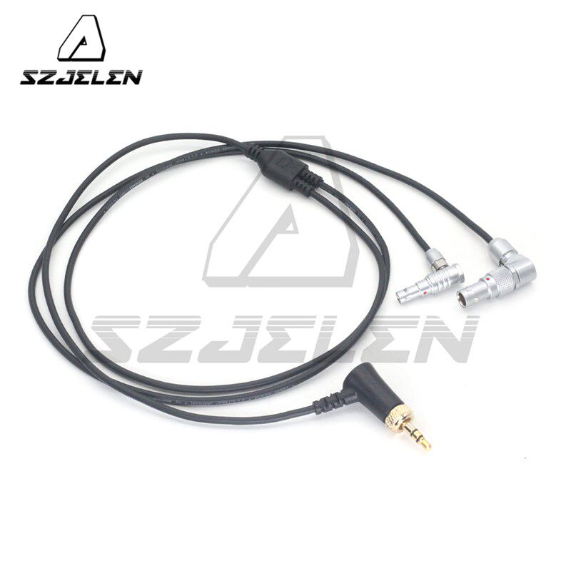 Zaxcom IFB Erx 3.5音频带锁弯头转 arri mini音频阿莱时码线