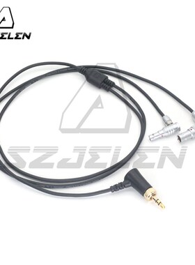 Zaxcom IFB Erx 3.5音频带锁弯头转 arri mini音频阿莱时码线