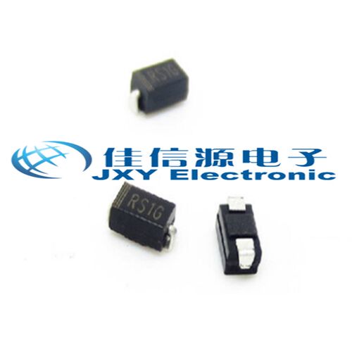 贴片快恢复二极管 RS1G FR104 1A/400V 贴片