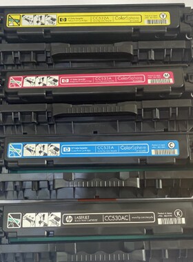 适用惠普hp2025拆机原装硒鼓cp2025 M351 M451 M475打印机cc530a