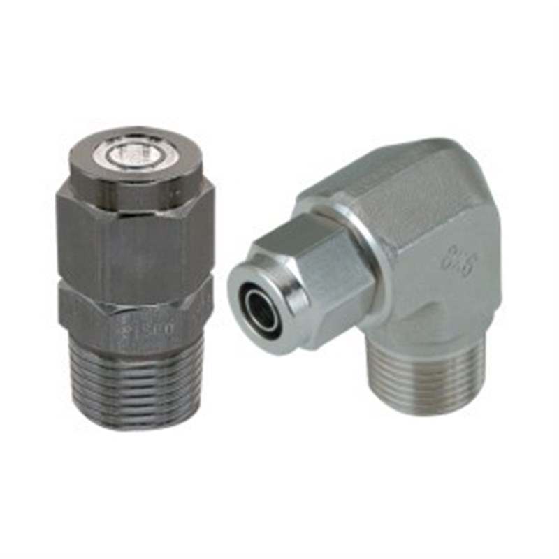 橡皮管用快拧接头 弯接头 J-XYS21-D4-D6-D8-D10-D12-1-2-3-4