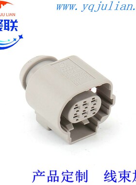 4H0973713B 适用大众奥迪氧传感器节气门6P线束插头 4H0 973 713B