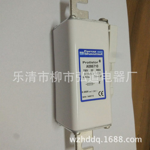 全新罗兰A086710 CC7,5 GRC 121EF0200 750VDC 200A直流熔断器