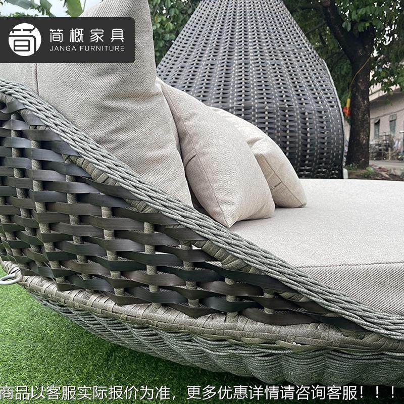 户外P海E藤编沙宿酒店民宿度假村景区民吊发椅沙647滩边防水防晒,住宅家具,户外沙发,淘宝优惠券,粉丝福利购,淘宝优惠卷