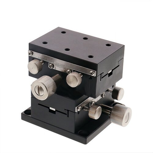 手动旋转位移平台RTRM40/60/80-R/L正反回转滑台RTRS40/60/80-R/L