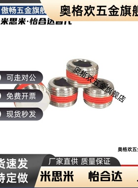 不锈钢带密封涂层型锥型沉头螺塞 堵头 MSWTSK J S 1 2 3 4 6 8