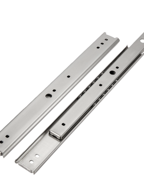 侧装式不锈钢滑轨C-SRY20500碳钢材质家用五金导轨SSRXY20200