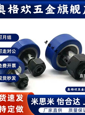 E- BPY41 43 51 53-5 6 8 10 12 16包胶凸轮轴承随动器树脂圆柱型