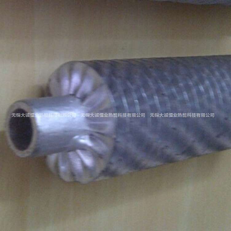 蒸汽翅片管换热器空气加热器绕片管 钢翅片轧制铝翅片散热管