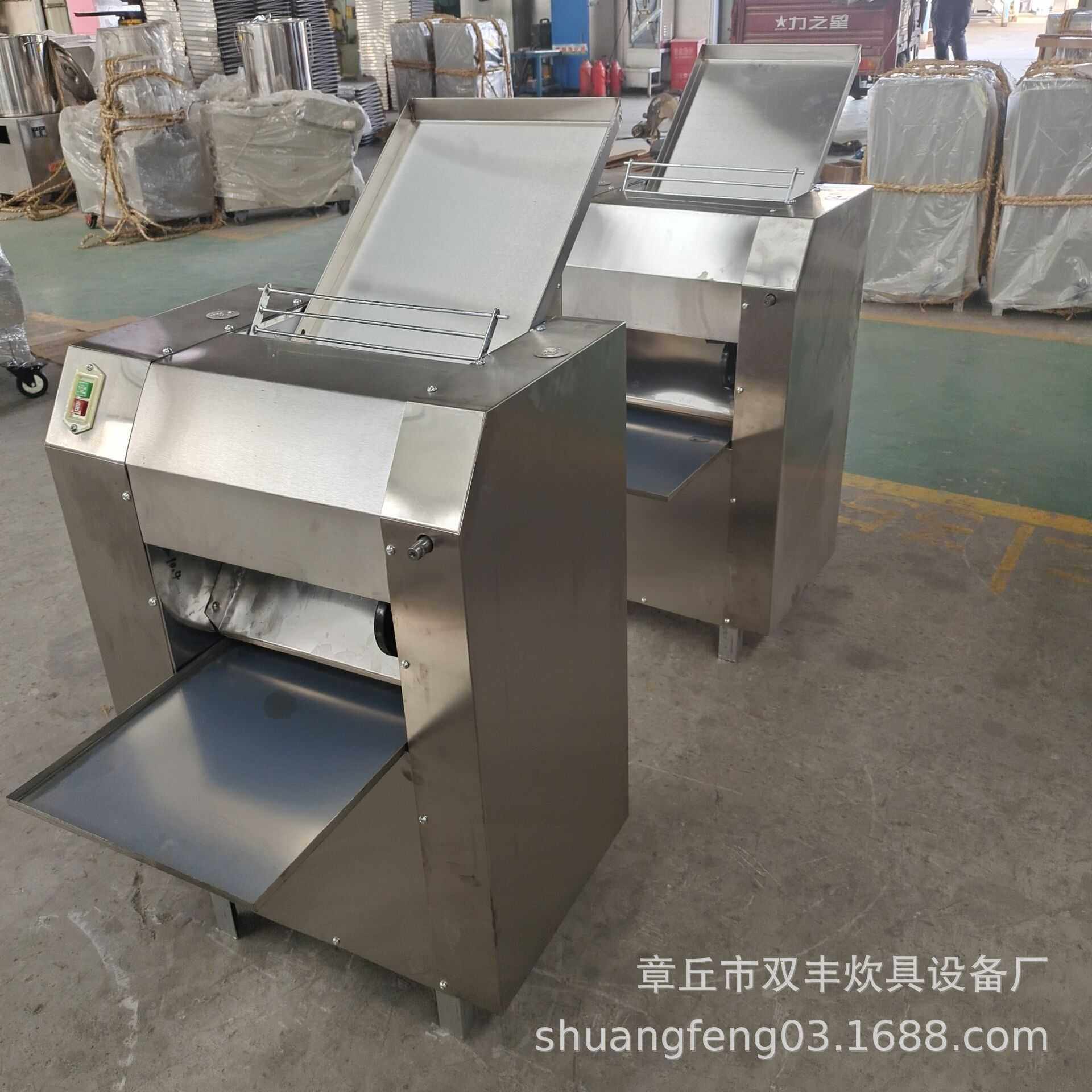 供应馒头压皮机 不锈钢压面机  压面机厂家 压面机图片