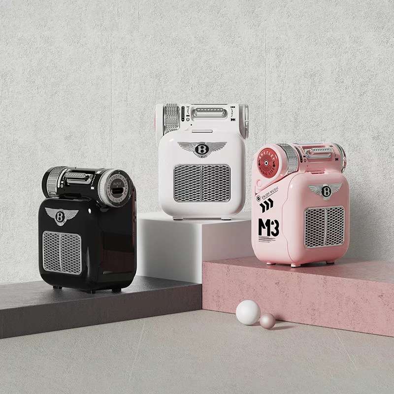 新款宾利M3蓝牙音箱便携低音炮插卡对联HIFI高音质小音响礼品