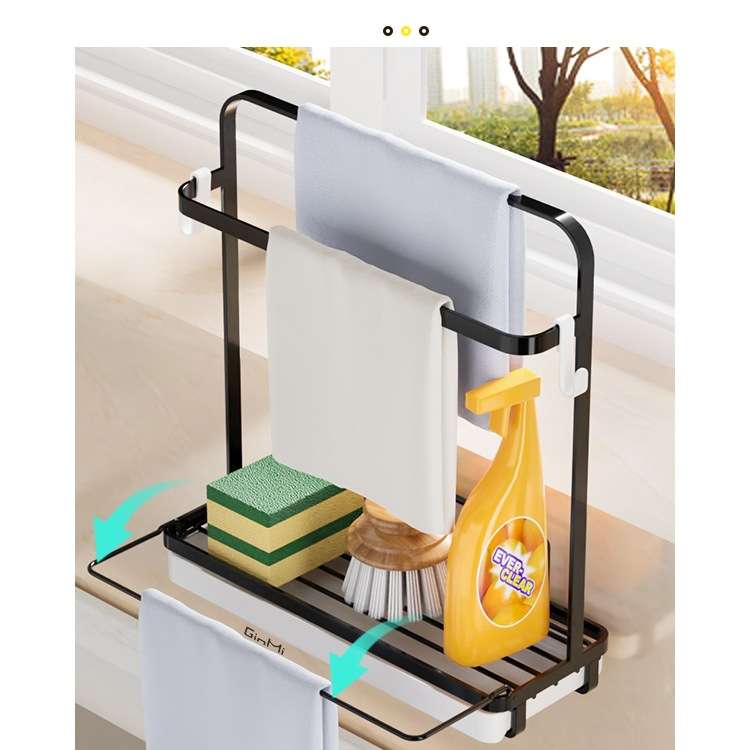 水槽抹布沥水架放厨房用品家用大全收纳置物各种省空间多功能厨房