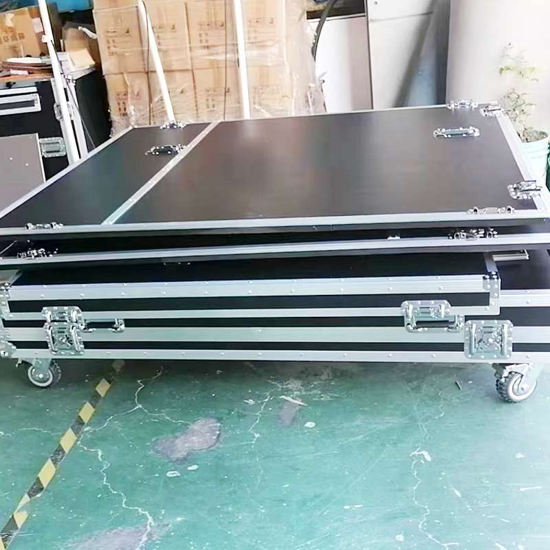 厂家直供铝合金大型航空箱应急设备周转铝箱减震物流精密仪器箱