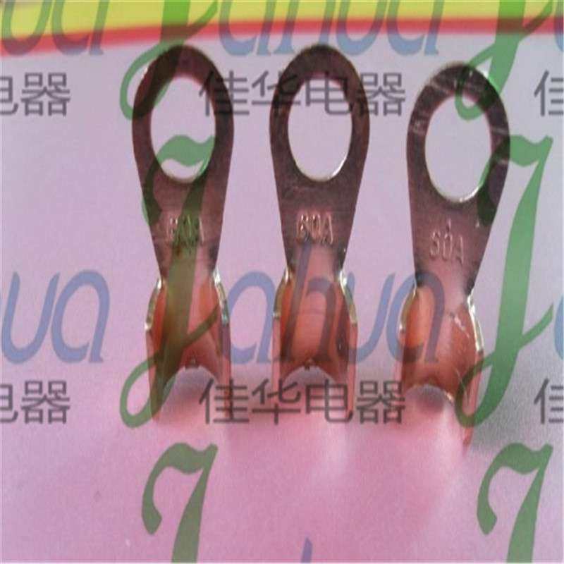 OT-60A 铜开口鼻子 圆形裸端子 铜接头 B级,五金/工具,其他端接件及接线装置,淘宝优惠券,粉丝福利购,淘宝优惠卷
