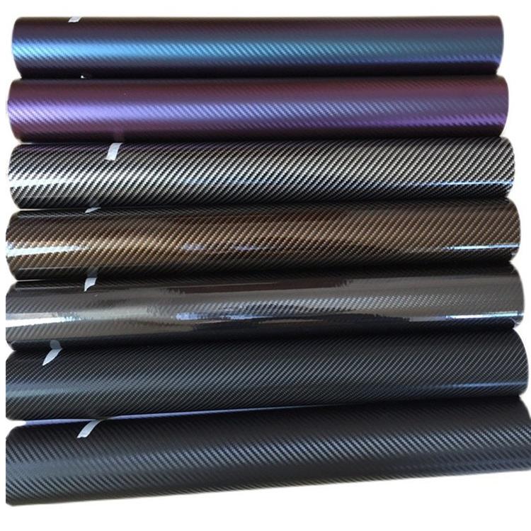 汽车改色膜全车亚光黑亮白车顶膜 内饰装饰碳纤维贴纸引擎盖贴膜